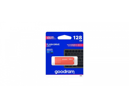 PenDrive GOODRAM 128GB UME3 odczyt 60MB/s USB 3.0 pomarańczowy